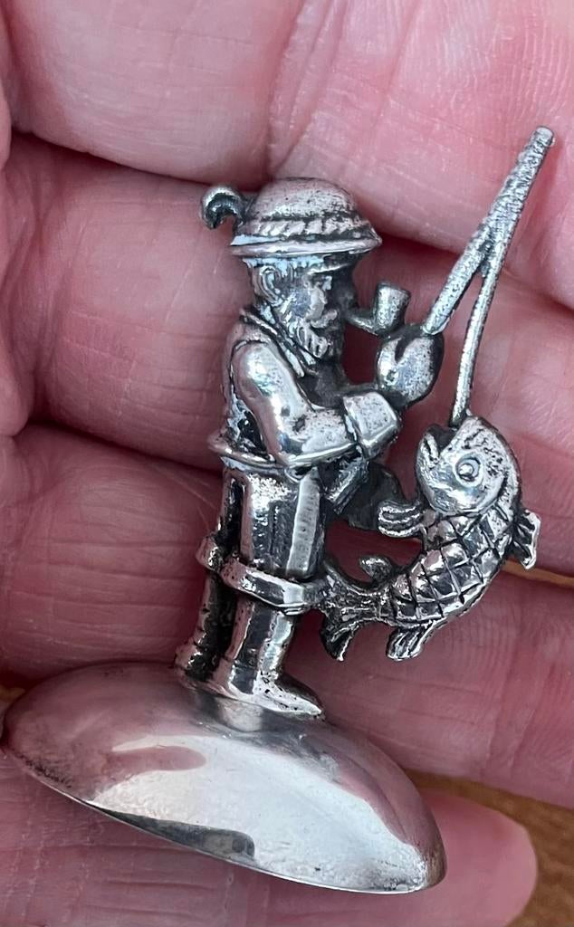 verzilverde sigarendover visser, Ophalen, Zo goed als nieuw