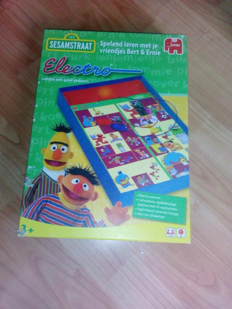 Electro spel Sesamstraat - Spelend leren met Bert & Ernie, Ophalen, Minder dan 500 stukjes, Gebruikt, Overige typen
