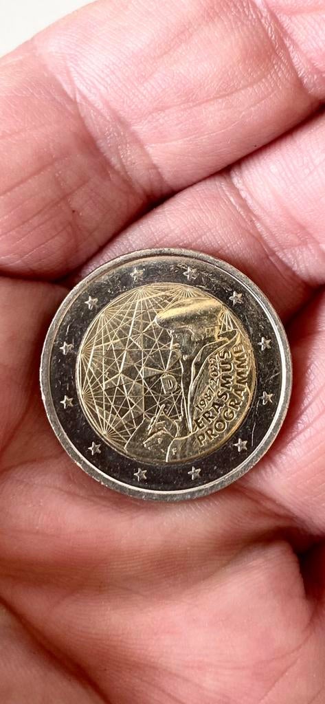 munt:  2,- €  DUITSLAND  ‘ERASMUS-PROGRAMMA’, Ophalen of Verzenden, Duitsland, 2 euro, Losse munt