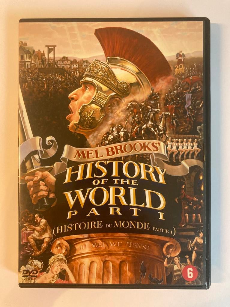 History of the World: Part 1, 1981 / DVD / Mel Brooks, Alle leeftijden, Ophalen of Verzenden, Zo goed als nieuw, Overige genres