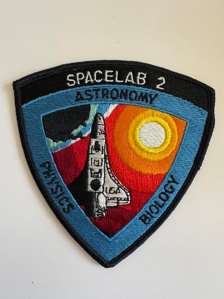 NASA International Flight STS-51F Challenger PATCH, Ophalen of Verzenden, Zo goed als nieuw, Patch, Badge of Embleem