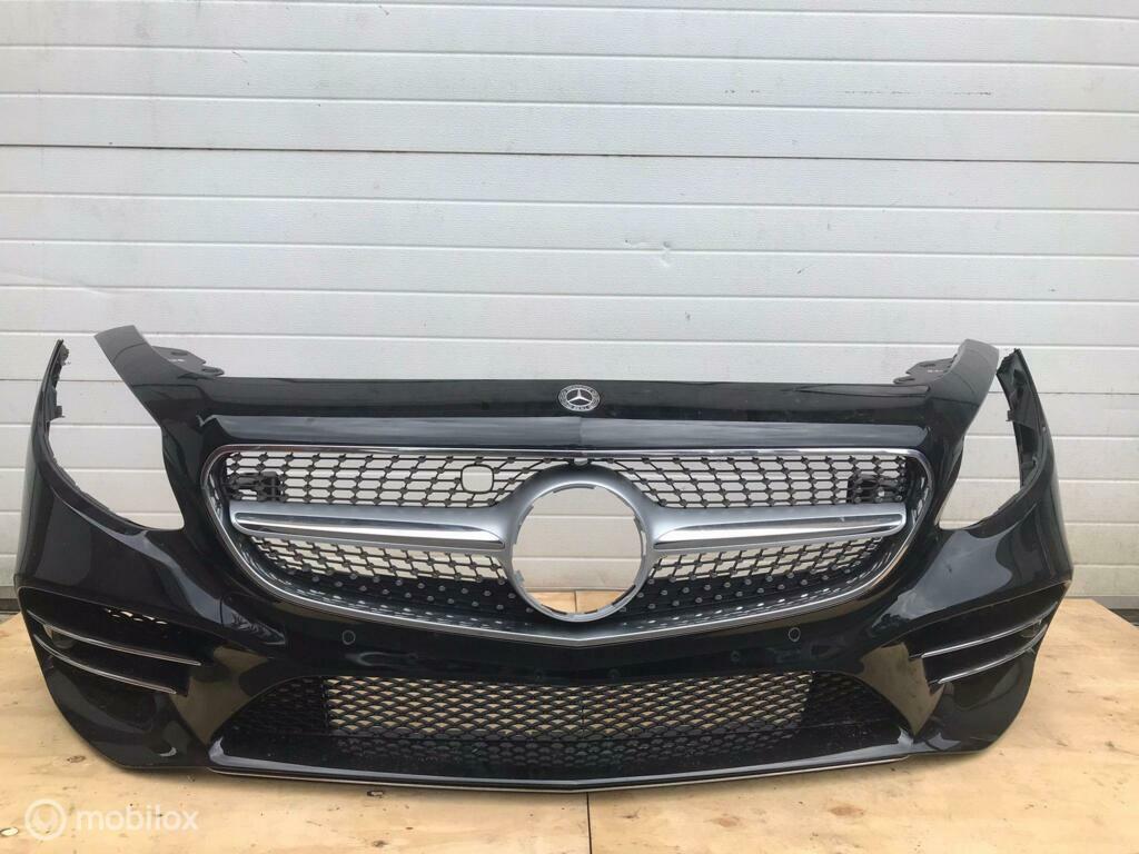 Mercedes S-klasse A217 C217 Bumper AMG S63 A2178806500, Gebruikt, Voor, Mercedes-Benz, Ophalen of Verzenden