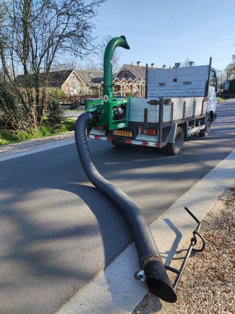 BILLY GOAT bladzuiger / truckloader (type DL1301HEU, Honda), Tuin en Terras, Bladblazers, Benzine, Gebruikt, Billy Goat, Met zuigfunctie