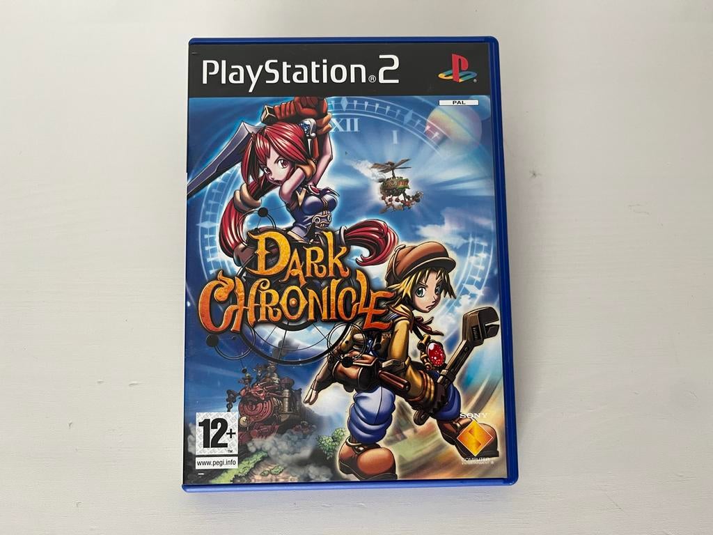 Dark Chronicle PlayStation 2, Gebruikt, T, Ophalen of Verzenden, Role Playing Game (Rpg)