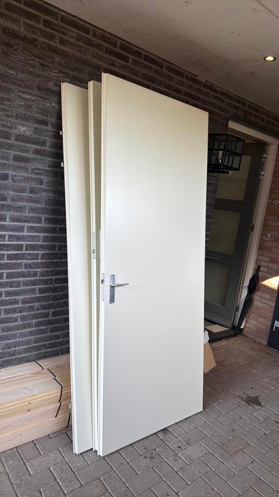 Opdekdeuren gratis 93 x 231,5, Ophalen, Binnendeur, 215 cm of meer