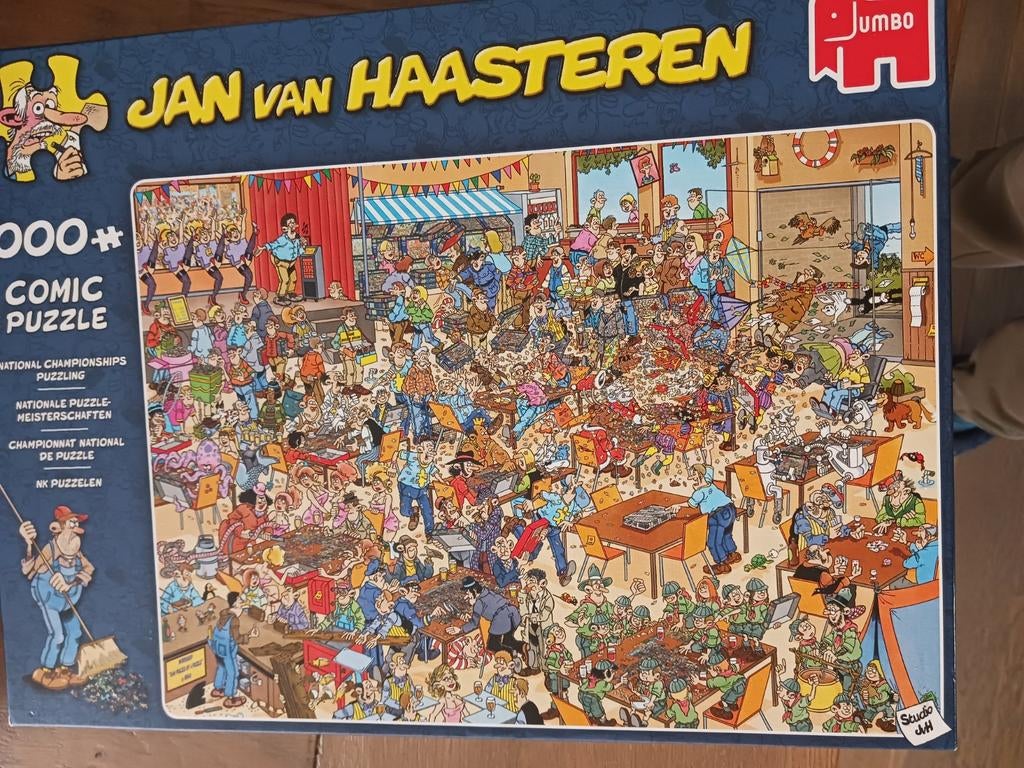 Jan van Haasteren 1000 st., Ophalen, 500 t/m 1500 stukjes, Zo goed als nieuw