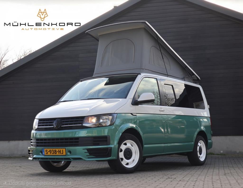 Transporter 6 persoons "California" Mühlenkord Campervan T6, Caravans en Kamperen, Campers, Buscamper of Camperbus, Volkswagen