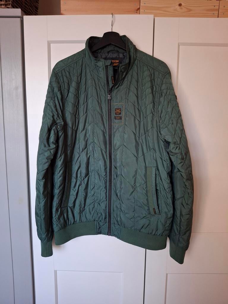 PME Legend heren jas XL - Zo goed als nieuw, Kleding | Heren, Jassen | Zomer, Zo goed als nieuw, Maat 56/58 (XL), Groen, Ophalen of Verzenden