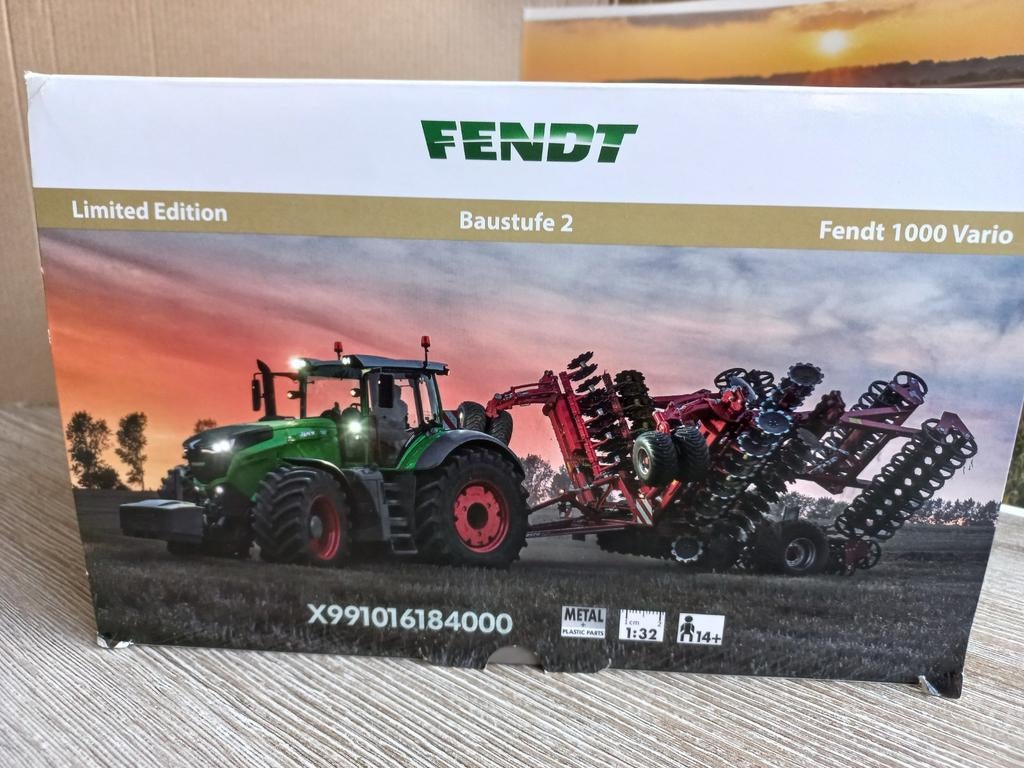 Fendt 1050 Vario Baustufe 2 Limited Edition Wiking, Ophalen of Verzenden, Nieuw, Tractor of Landbouw, Overige merken