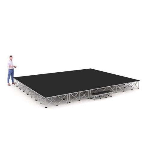 Podiumset 5 x 4 m | 40cm hoog | Lichtgewicht huren, Hobby en Vrije tijd, Feestartikelen | Verhuur, Ophalen of Verzenden, Overige