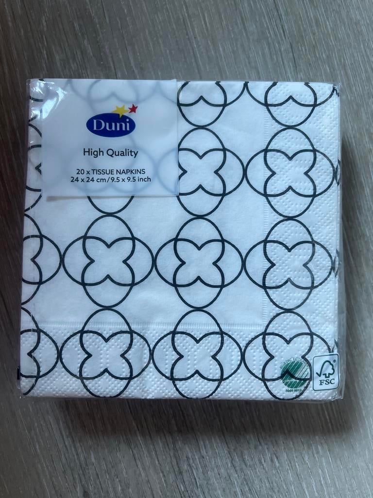 Duni Servetten - Nieuw in Verpakking, Ophalen of Verzenden, Nieuw