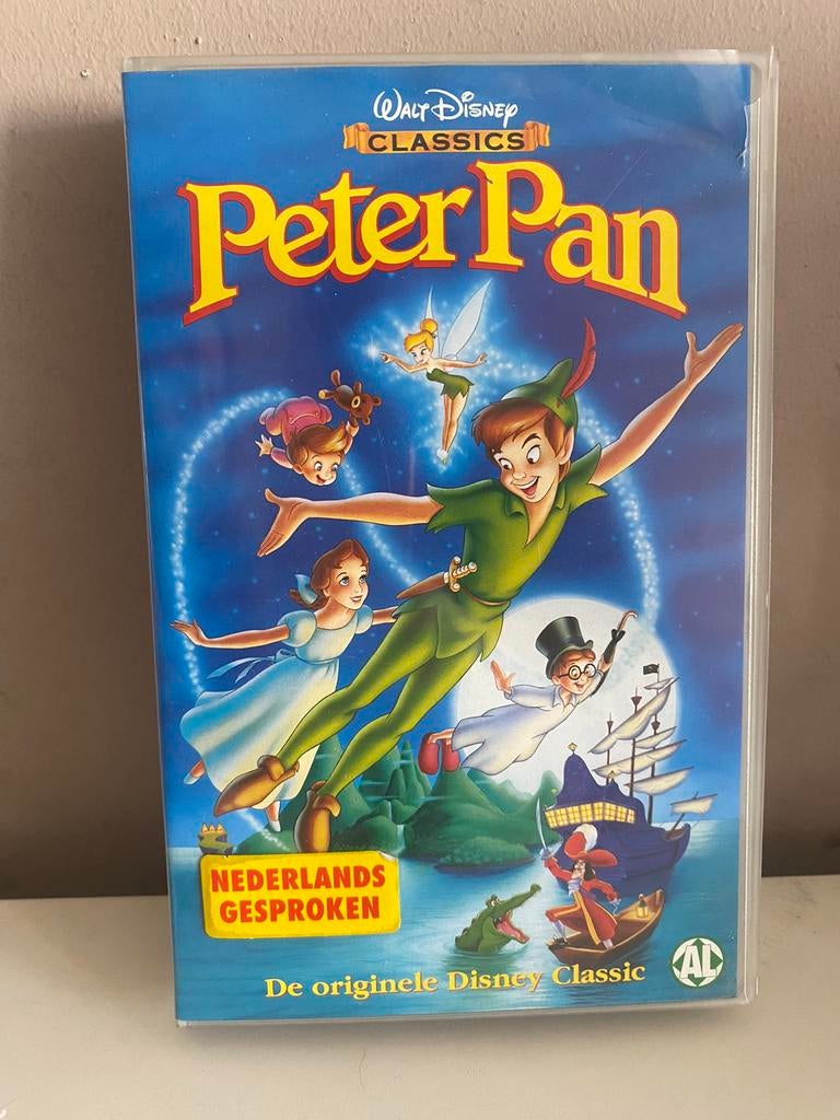 Peter Pan, Cd's en Dvd's, VHS | Kinderen en Jeugd, Zo goed als nieuw, Alle leeftijden, Ophalen of Verzenden