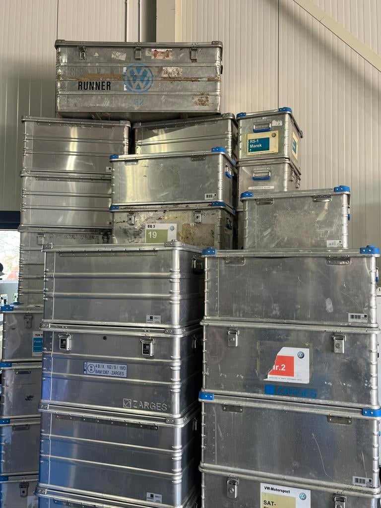 ZARGES Aluminium Transportkisten Professionele Opslagkisten, Ophalen of Verzenden, Zo goed als nieuw, 60 cm of meer