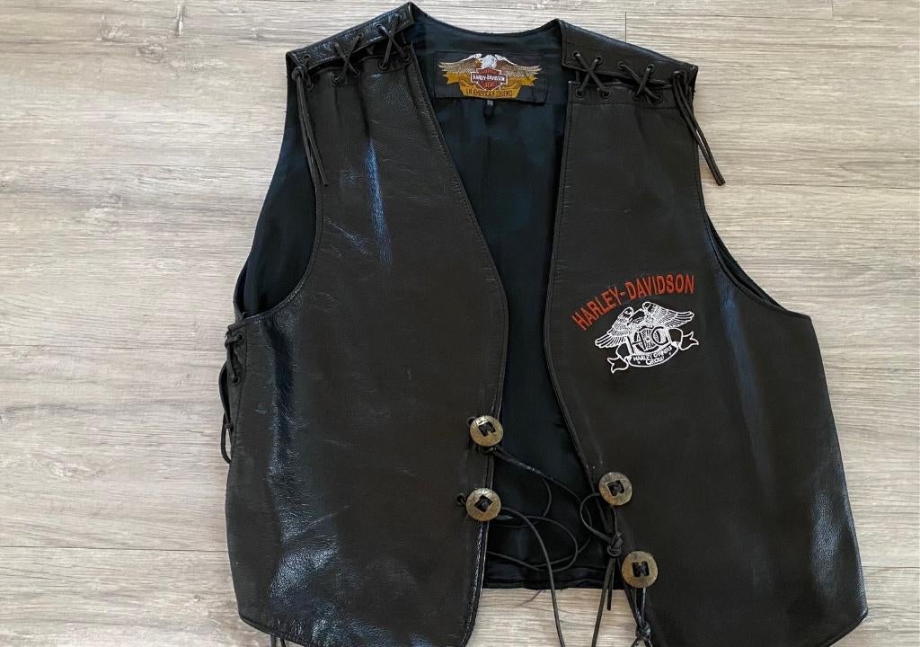 Harley Davidson leren hesje, Ophalen, Heren, Jas | leer, Harley Davidson