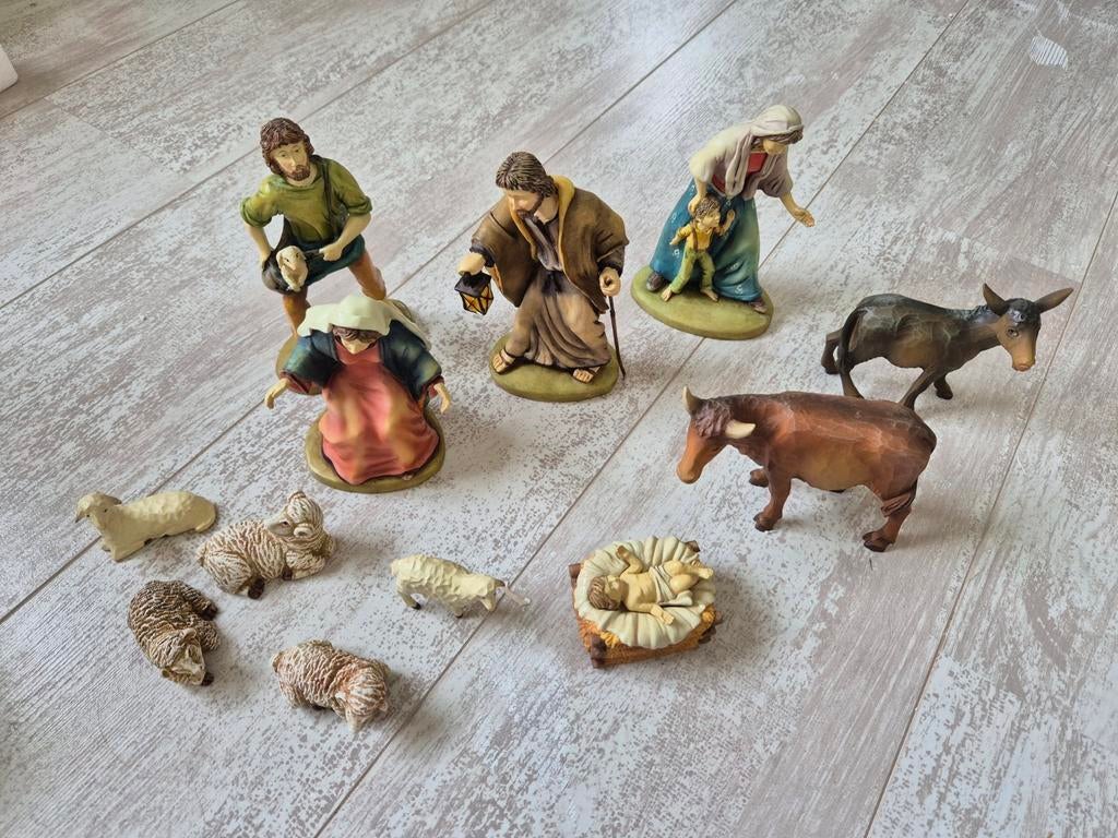 Bergische Krippe kerststal figuren, Diversen, Kerst, Zo goed als nieuw, Ophalen of Verzenden