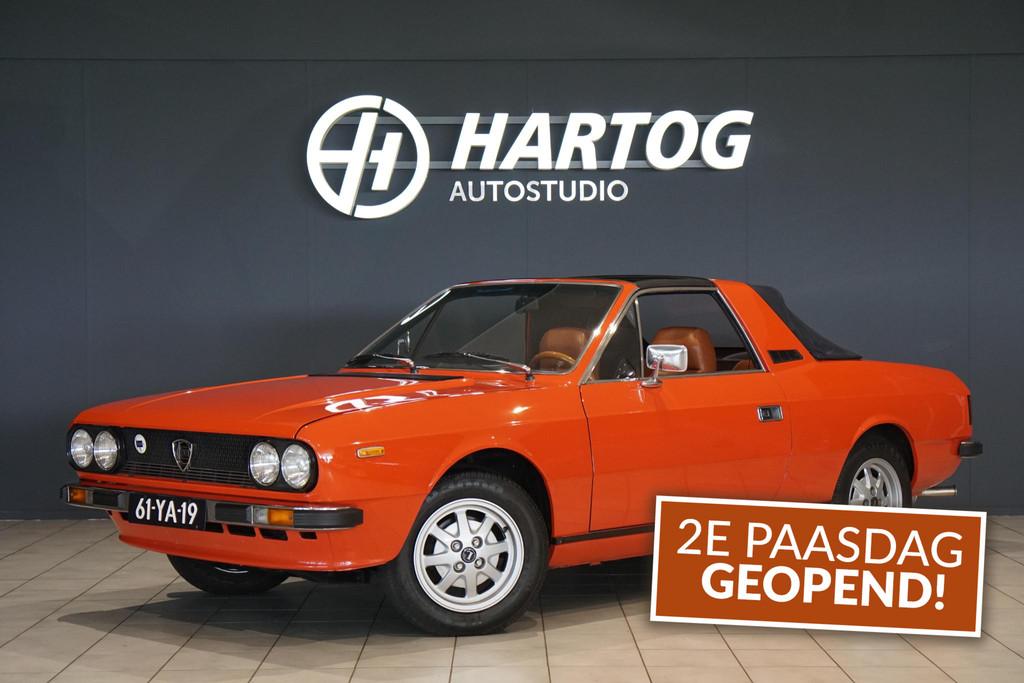 Lancia Beta 2000 CARBURATIE TARGA *WEGENBELASTINGVRIJ / UNIE, Voorwielaandrijving, Stof, Cabriolet, 116 pk