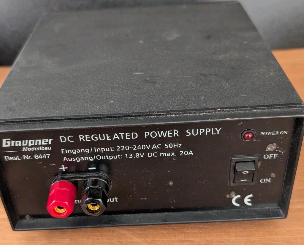 Graupner 250 watt voeding., Ophalen of Verzenden, Zender