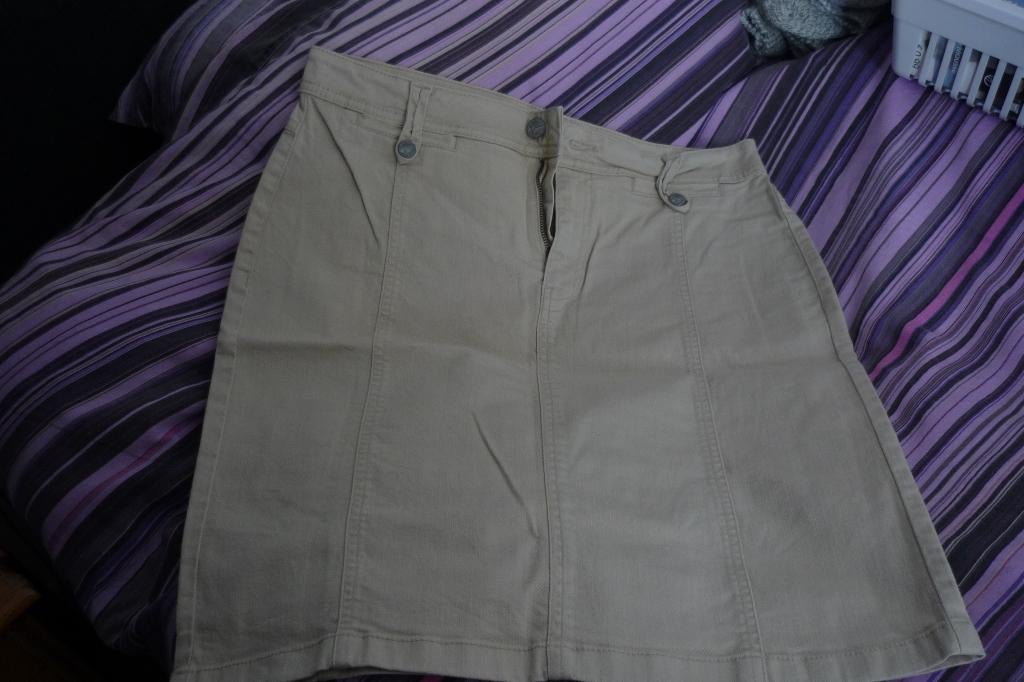 rok, Beige, Maat 42/44 (L), Ophalen of Verzenden, Zo goed als nieuw