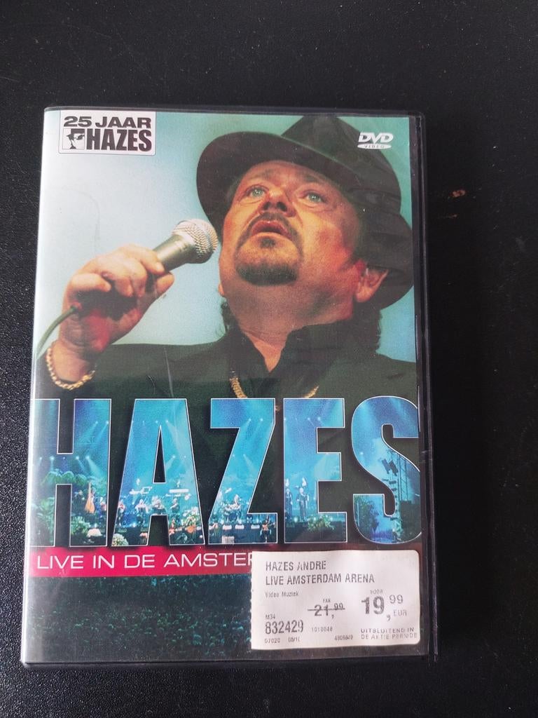 André Hazes - Live in de Amsterdam Arena DVD, Cd's en Dvd's, Alle leeftijden, Ophalen of Verzenden, Gebruikt, Muziek en Concerten