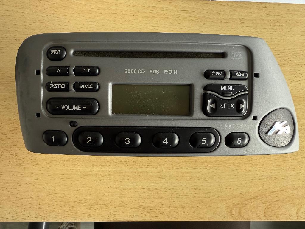 Ford Ka Audio 6000 CD Speler, Auto diversen, Ophalen, Gebruikt