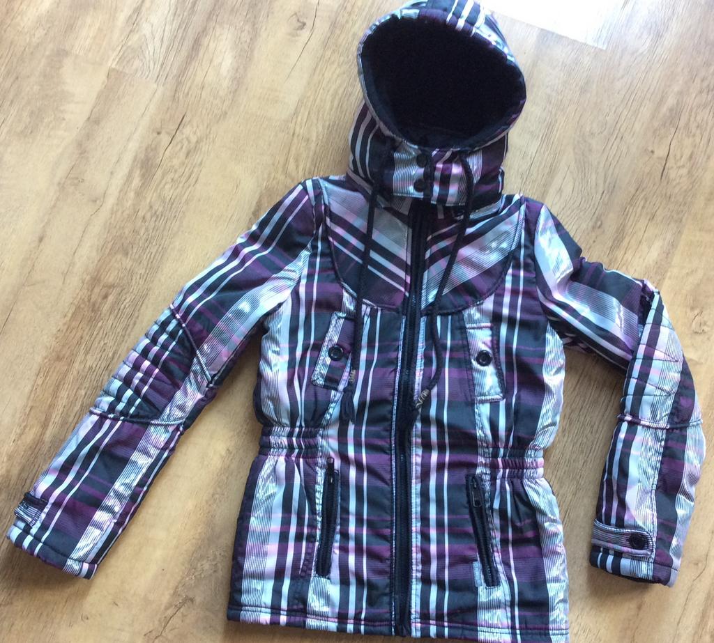 Meisjes / Dames Winterjas, Ophalen, Gedragen, Maat 34 (XS) of kleiner, Zwart