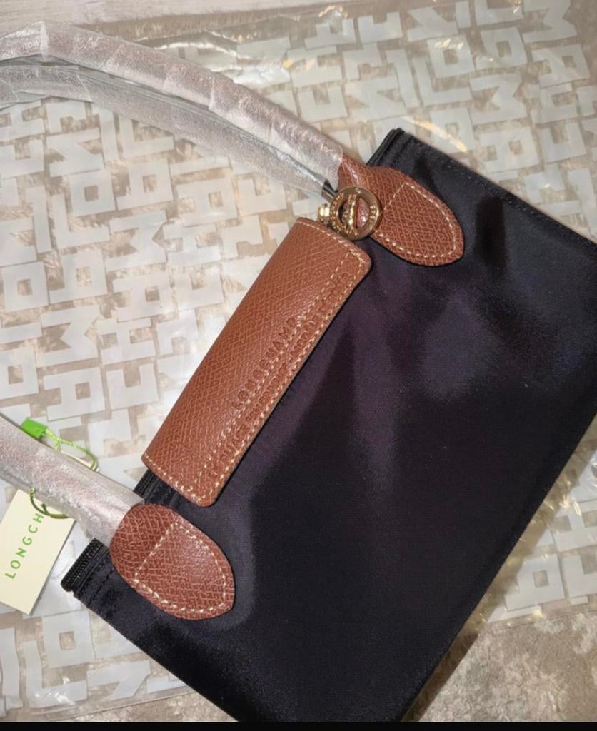 Longchamp Large, Verzenden, Zo goed als nieuw, Blauw, Handtas