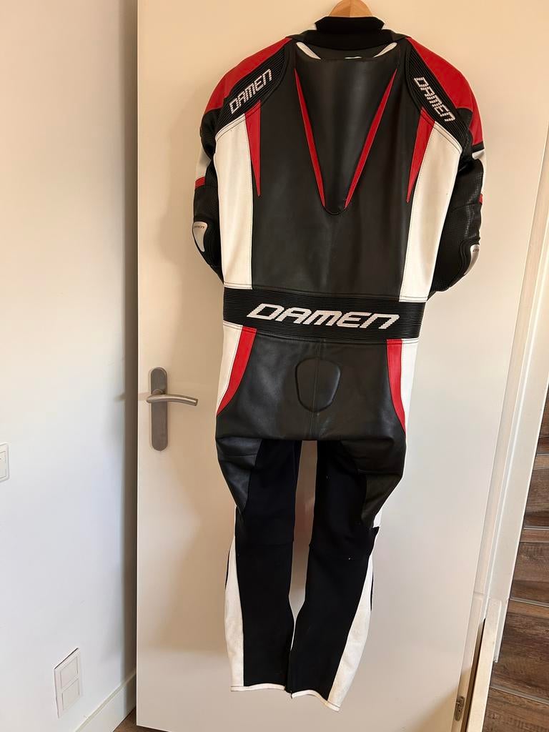 Damen Raceoverall Leer Maat 52 - Ideaal voor Korte Benen, Motoren, Ophalen of Verzenden, Tweedehands, Dames, Overall