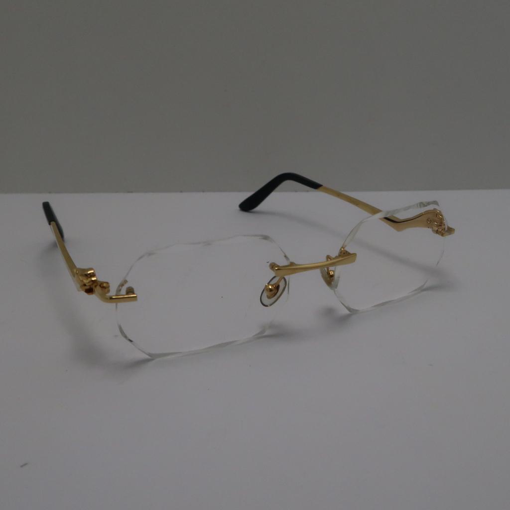 Cartier Panthère CT0120O-001 Diamond Cut | in Nieuwstaat, Niet ingevuld, Zo goed als nieuw, Niet ingevuld, Niet ingevuld