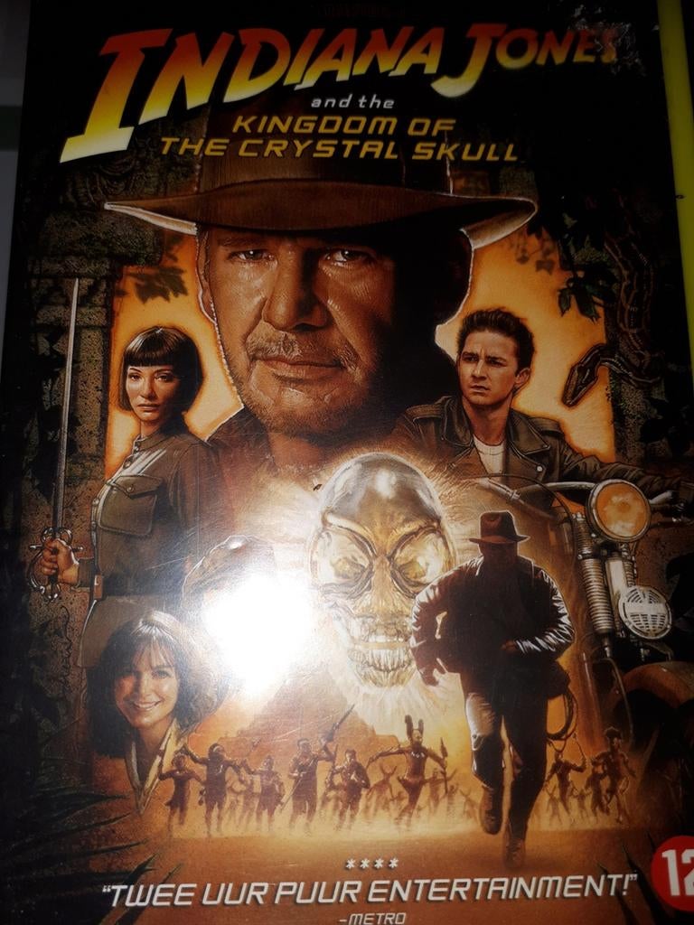 Indiana jones and the Kingdom of the crystal srukl 2 euro Di, Vanaf 12 jaar, Ophalen of Verzenden, Zo goed als nieuw