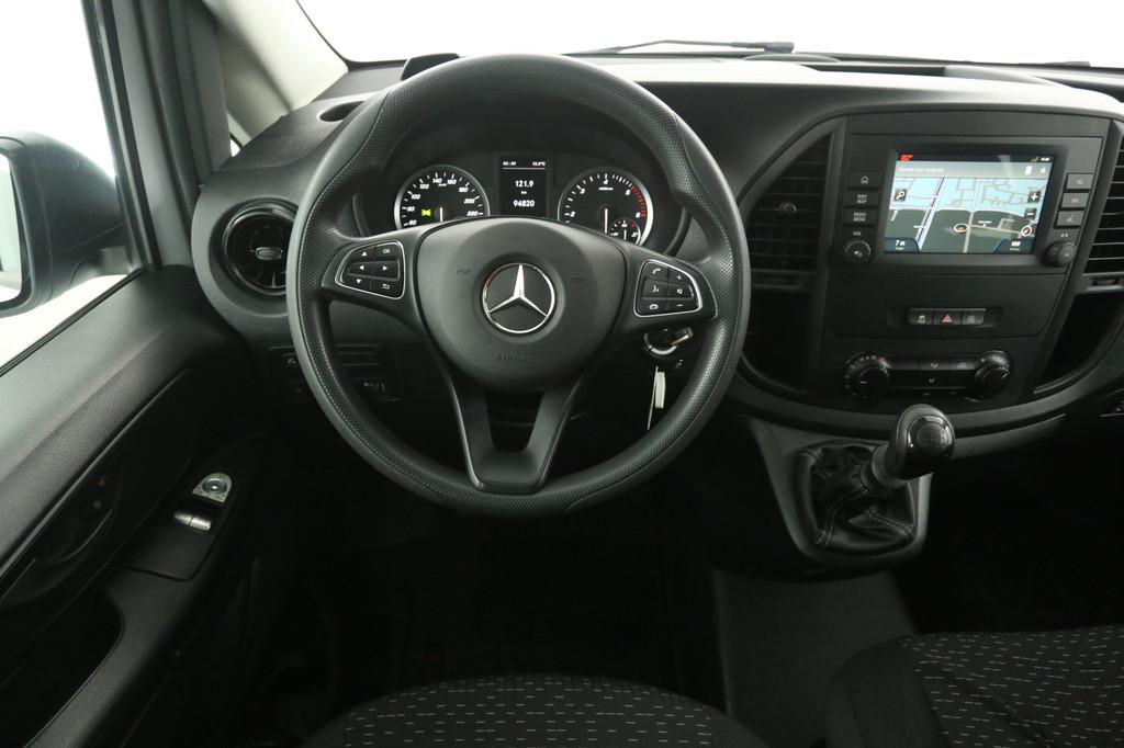 Mercedes-Benz Vito 114 CDI Lang | DC | 6 Zits | Airco | Came, Auto's, Bestelauto's, Gebruikt, Euro 6, 4 cilinders, 2000 kg