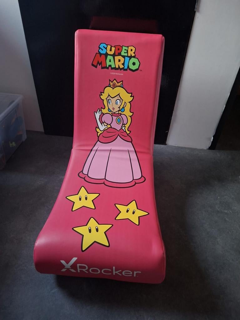 X-rocker Princess peach stoel, Ophalen, Zo goed als nieuw