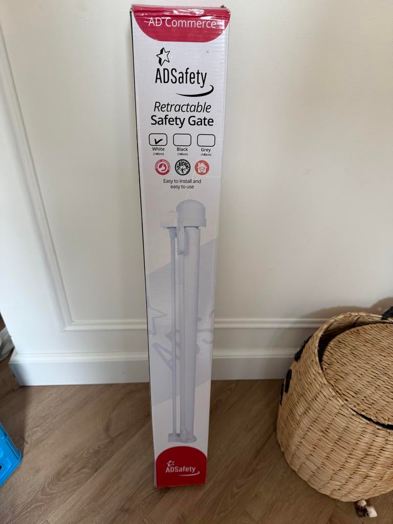 ADSafety oprolbaar veiligheidshekje, Overige materialen, Nieuw, Oprolhekje, Ophalen of Verzenden