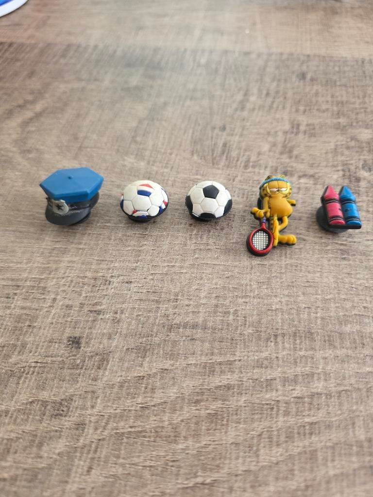 Leuke Crocs Jibbitz: set van 5 verschillende, Verzamelen, Ophalen of Verzenden, Gebruikt