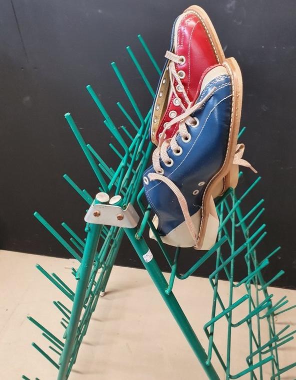 13036 Vintage schoenenrek rek voor schoenen swiet, Ophalen, Zo goed als nieuw