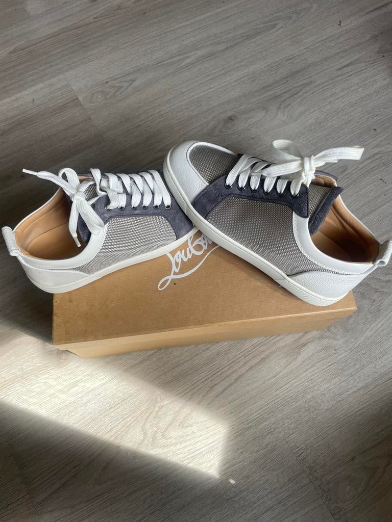 Christian Louboutin, Ophalen, Wit, Sneakers of Gympen, Gedragen