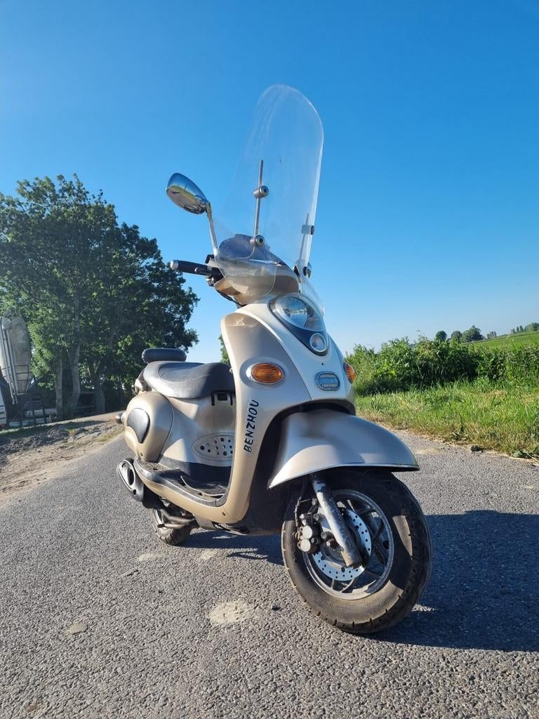 Benzhou scooter met Elektrische Start, Ophalen, Gebruikt, Overige typen, Overige merken