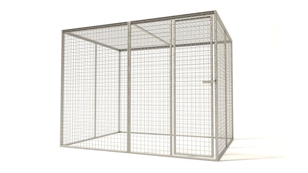 Papegaaienkooi Gegalvaniseerd, Dieren en Toebehoren, Vogels | Hokken en Kooien, Ophalen of Verzenden, Nieuw, Metaal, Vogelkooi