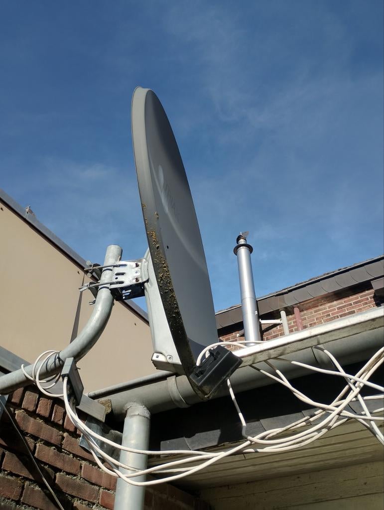 Oude schotelantenne, Ophalen, Overige merken