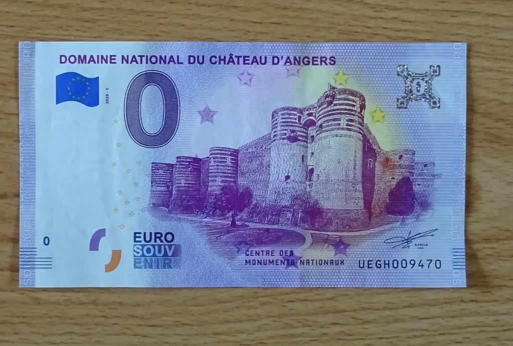 Bankbiljet 0 Euro / Souvenir uit Frankrijk 2020, Postzegels en Munten, Bankbiljetten | Europa | Eurobiljetten, Ophalen of Verzenden