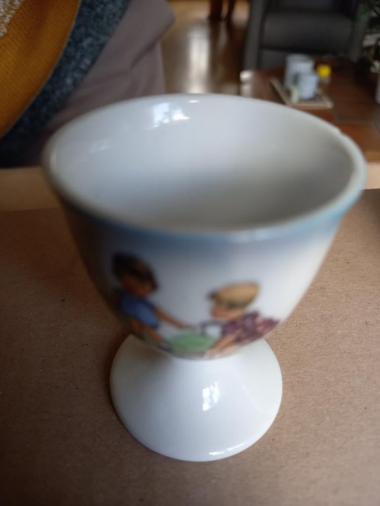 Leuk oud setje kinderservies, Antiek en Kunst, Ophalen of Verzenden