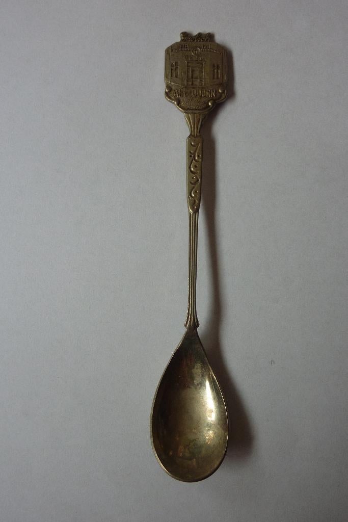 lepeltje Apeldoorn, Ophalen of Verzenden, Gebruikt, Metaal, Bestek