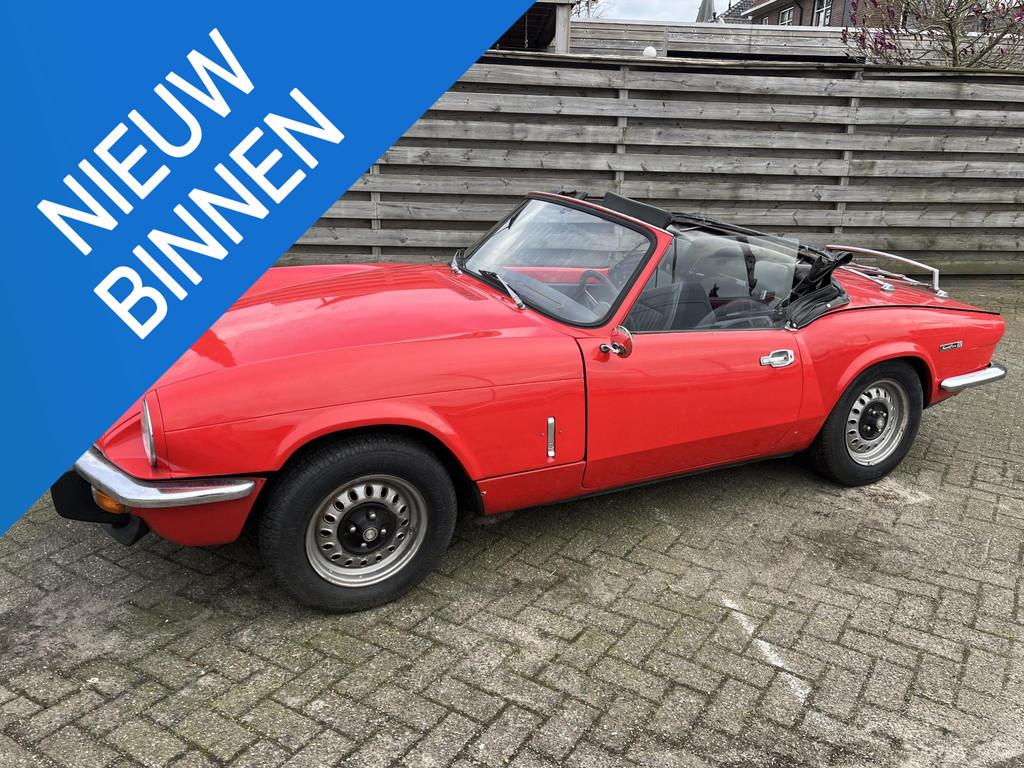 Triumph MK IV 1300 soft top Poor men's Jaguar E type!, Auto's, Triumph, 1296 cc, Gebruikt, Cabriolet, 61 pk