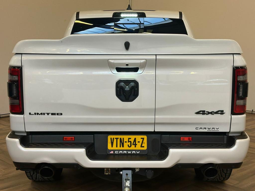 Dodge RAM 1500 5.7 V8 4x4 Crew Cab Limited|1e EIGENAAR|PANO|, Auto's, Automaat, Gebruikt, 5654 cc, Wit