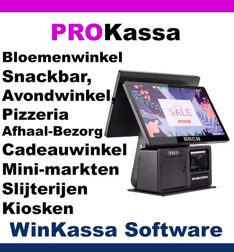 Horeca Retail Winkel POS Kassasysteem met WinKassa Software, Ophalen of Verzenden, Nieuw, Windows