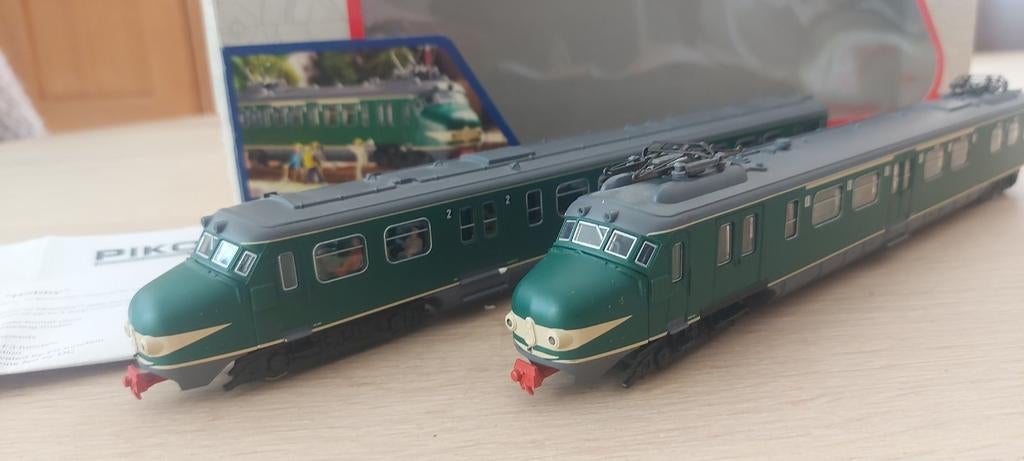 Piko NS mat 54 hondekop II gel/ dig artnr 57520 in ovp, Gelijkstroom, Locomotief, Piko, Ophalen of Verzenden