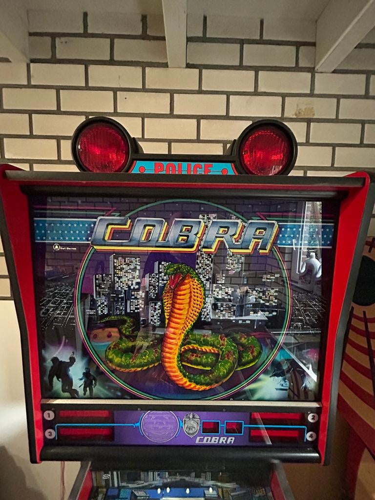 Flipperkast Cobra - Bell Games, Gebruikt, Elektronisch, Flipperkast, Ophalen