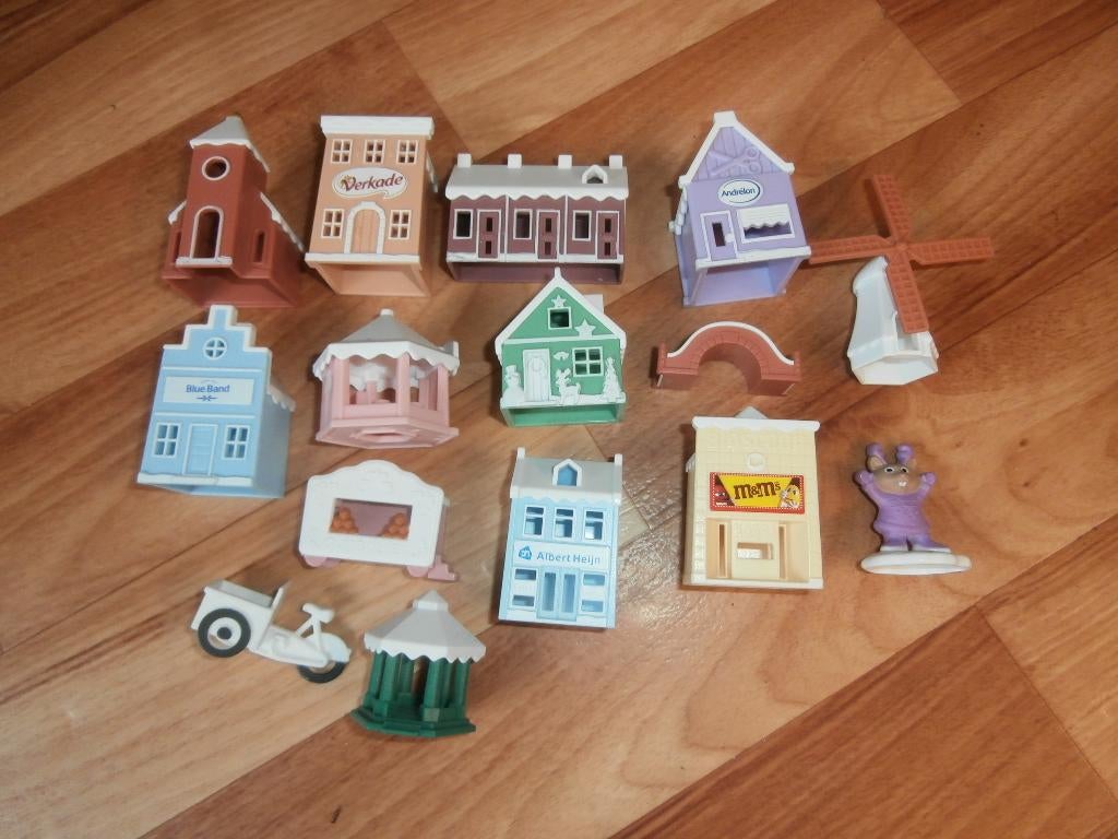 Supermarktactie  huisjes kersthuisje ah molen carrousel brug, Albert Heijn, Ophalen of Verzenden
