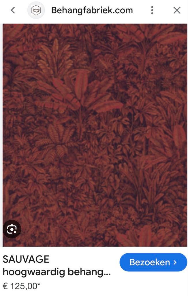 Khrôma by Masureel CAB 305 Behangrol - Nieuw, Huis en Inrichting, Stoffering | Behang, Bruin, minder dan 10 m², Ophalen of Verzenden