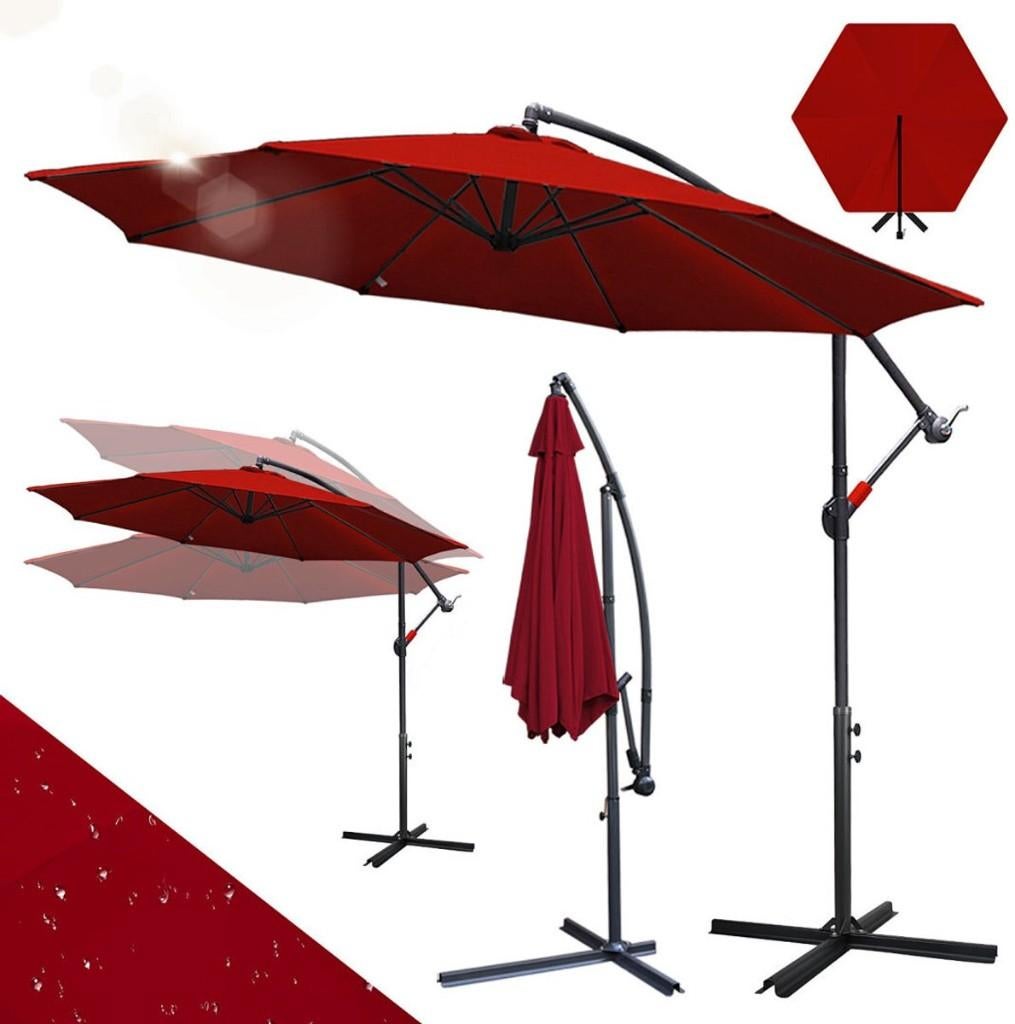 Parasol nieuw, Tuin en Terras, Parasols, Ophalen, Nieuw, 2 tot 3 meter, Zweefparasol