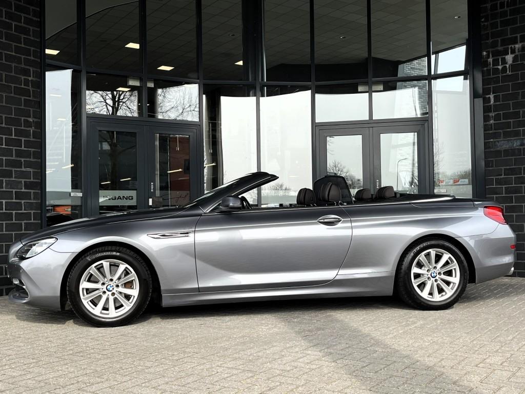 Bmw 6-SERIE 640i XDRIVE CABRIO HIGH EXECUTIVE, Gebruikt, Euro 6, Cabriolet, Leder